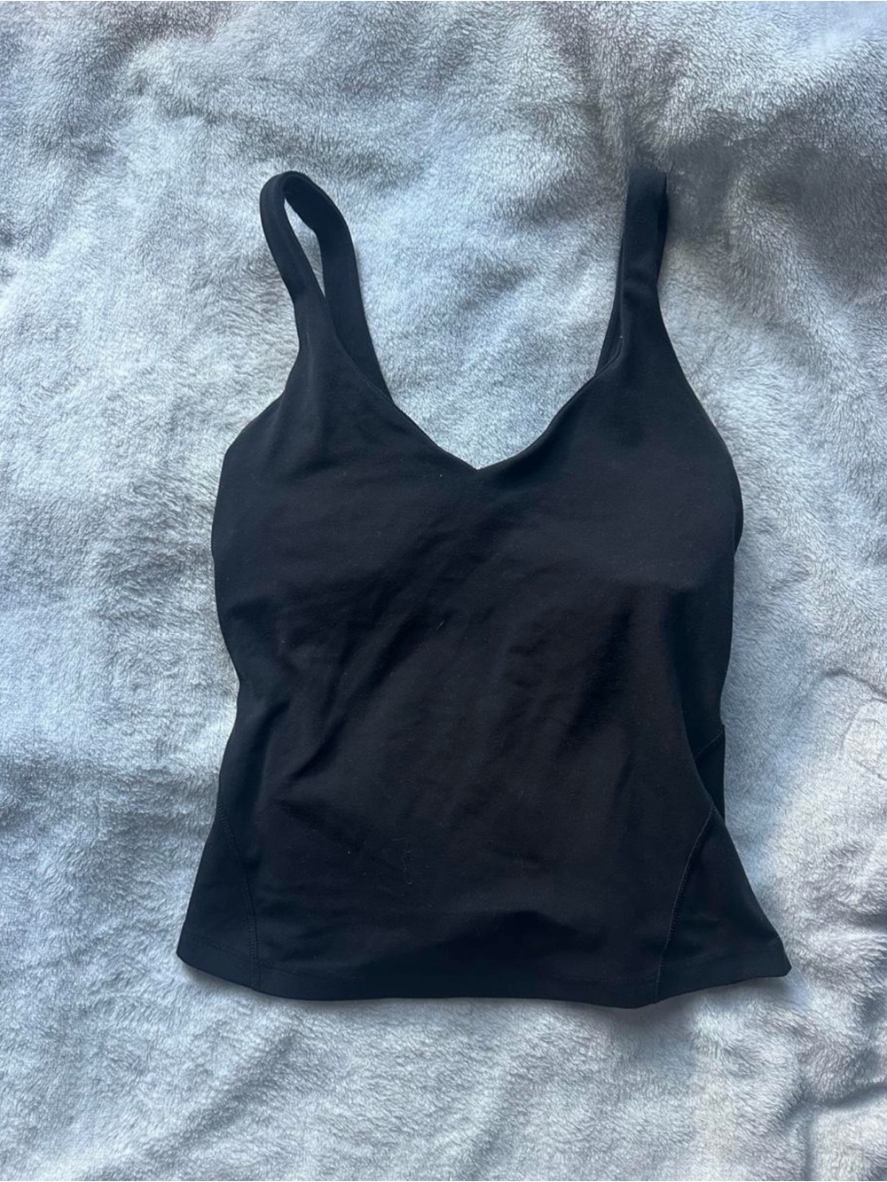 lululemon athletica Black V-Neck Camisole Tank